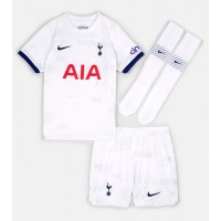 Tottenham Hotspur Brennan Johnson #22 Replika babykläder Hemmaställ Barn 2023-24 Kortärmad (+ korta byxor)